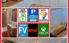 Uroczy apartament blisko centrum i PKP, parking